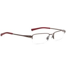 Nike Eyeglasses 4222 200 Flexon Bridge Brown Half Rim Metal Frame 51[]19... - £48.06 GBP