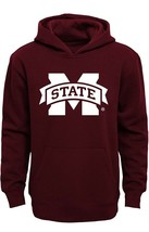 NCAA Boys Mississippi State Bulldogs Long Sleeve Pullover Kids Hoodie Size M 5/6 - £13.11 GBP