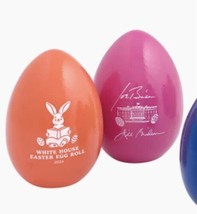 2024 BIDEN WHITE HOUSE EASTER ORANGE EGG PRESIDENT DEMOCRAT JOE JILL SIG... - £11.64 GBP