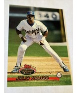 1993 Topps Stadium Club #651 JULIO FRANCO TEXAS RANGERS - £1.24 GBP