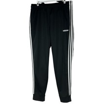 Adidas Men&#39;s 3-Stripe Track Pants Size L Black - £23.45 GBP