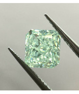 Rare Green Diamond - 0.57ct Natural Loose Fancy green Color GIA VS1 Radiant - £10,961.38 GBP