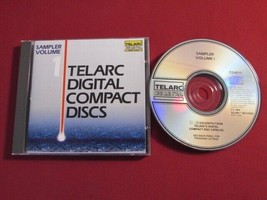 Telarc Digital Compact Discs Sampler Volume 1 Cd W/ORIGINAL Smooth Edge Case Oop - £3.88 GBP