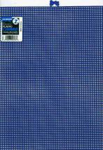 Zehrco-Giancola Plastic Canvas 7 Count 10&quot;X13&quot;-Dark Blue - £15.80 GBP