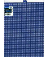 Zehrco-Giancola Plastic Canvas 7 Count 10&quot;X13&quot;-Dark Blue - $20.06