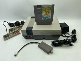 Nintendo Entertainment System NES-001 Original Console + 2 Controls + Game - $108.90