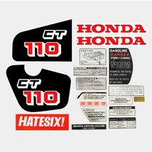 Sticker Emblem Honda Trail CT 110 1981 CT90 CT70 Decal Complete 1 Set Mo... - £31.60 GBP