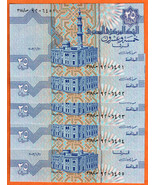 EGYPT  2004-2008 Lot of 5 UNC 25 Piastres Banknote Paper Money Bill P-  ... - £2.15 GBP