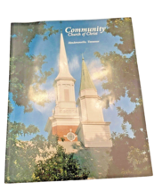 Book Community Church Christ Hendersonville TN Tennessee Member Directory 1995 - £10.89 GBP