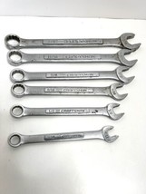 CRAFTSMAN 6 Piece VV Series 12-Point Combination Wrench 7/16 1/2 5/8 9/16 3/4 - £14.93 GBP
