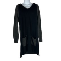 Style &amp; Co Womens Hooded Long Sleeve Sweater Dress With Pockets Size M - $14.27