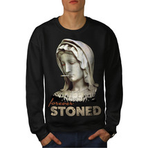 Wellcoda Stoned Blunt Stoner Mens Sweatshirt, Ancient Casual Pullover Jumper - £23.74 GBP+