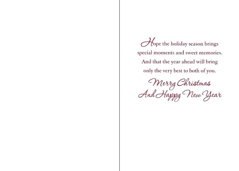 To Both of You At Christmas - Christmas Greeting Card - 21102 Item image 2