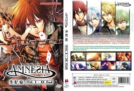 Dvd Anime~Doppiato In Inglese~Amnesia (1-12 Fine) Tutte Le Regioni+Regalo... - £11.93 GBP