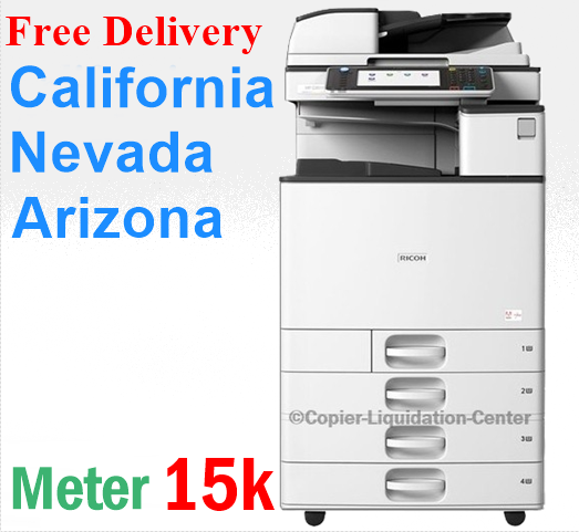 Ricoh MPC3003 MP C3003 Color Network Copier Print Fax Scan to Email 30 p... - $2,371.05
