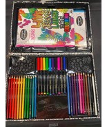 37 pc Timeless Creations Art Coloring Studio w Case + Live Love Laugh - $52.10 CAD