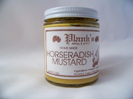 Horseradish Mustard Homemade Sauce Dressing Marinade 7oz. Amish Country ... - $13.79