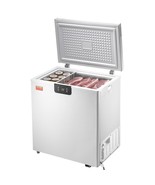 VEVOR Chest Freezer, 3.88 Cu.ft / 110 L Compact Deep Freezer, Free Stand... - €417,65 EUR