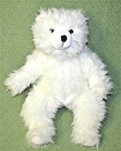 Vintage Applause Milky Way Teddy Bravo Polar Bear Plush 15&quot; Stuffed Animal 1988 - £19.25 GBP