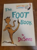 The Foot Book Dr. Seuss Hardcover 1968 Book Club Edition Vintage - $9.46