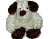 Dan Dee DanDee Cream Tan Brown Puppy Dog Plush Belly Stuffed Animal Lovey - £22.85 GBP