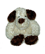 Dan Dee DanDee Cream Tan Brown Puppy Dog Plush Belly Stuffed Animal Lovey - £22.49 GBP