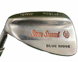 Wilson Sam Snead Blue Ridge Pitching Wedge Stiff Steel 35" Vintage Grip Men's LH - $23.97