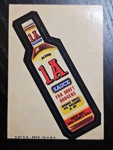 Topps Wacky Packages 1.A. Sauce 3rd Series 1973 Sticker Vintage Original - $18.97 CAD