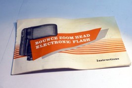 Bounce Zoom Head Electronic flash guide manual - $156.23 MXN