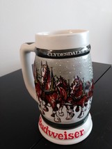 Budweiser 1933-1983  Clydesdales - 50th Anniversary Stein Made in Brazil by Cera - £22.06 GBP