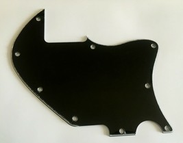 Guitar Pickguard for Fender Tele Merle Haggard F Hole Thinline Blank.3-Ply Black - £11.03 GBP