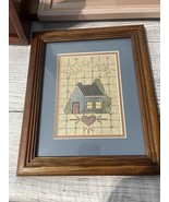 Vintage Lazowski Patty Maple Framed Print Bless This Home - $20.00