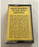 Buck Rogers In The 25th Century Cassette Tape Episodes 5, 6, 7, &amp; 8 - £11.71 GBP