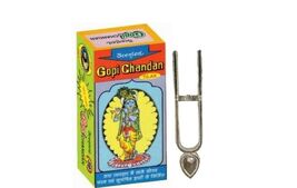 Gopi Chandan Tilak vrindavan Original | Gopi Chandan with Iskcon Stamp - $7.72
