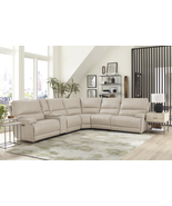6 - Piece Upholstered Power Reclining Sectional - £4,515.57 GBP