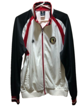 Chicago Blackhawks NHL Vintage 90s Majestic Logo Hockey White Track Jacket XL - £26.52 GBP