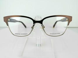 REBECCA MINKOFF Imogen 1 (009Q) Brown 52-16-140 Eyewear Eyeglasses Frames - £30.22 GBP