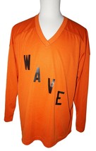 Tron Sr M Hockey Orange Wave Jersey #88 - Adult Medium Ice Or Roller Used - £7.08 GBP