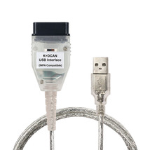 OBD2 Inpa Usb Cable For Bmw K+Can FT232RL Chip With Switch Key - £28.85 GBP