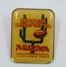 Budweiser Beer Bud Bowl 1996 January Arizona Limited Collectible Pin Bre... - $14.53