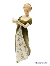 Royal Doulton Figurine England Sculpture 2722 Veneta green dove bird 197... - £176.00 GBP