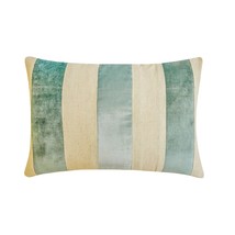 Swathe Ice - Blue Velvet Lumbar Pillow Cover - £19.49 GBP+