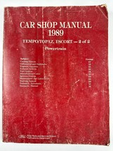 1989 Ford Mercury Tempo Topaz Escort Factory Powertrain Shop Manual FPS12194-892 - £13.69 GBP