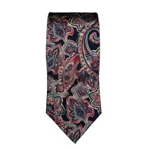 Vintage Christian Dior Monsieur 100% Silk Italian USA Made Men&#39;s Necktie... - $33.25