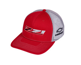 Chevrolet Z71 Red and Gray Mesh Hat - £23.88 GBP