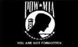 NEW 2x3&#39; 2ply 2 Sided POW MIA Flag Banner United States - £6.54 GBP