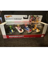 Hot Wheels Mario Kart Vehicle 4-Pack Fan-Favorite Characters - $333.95 MXN