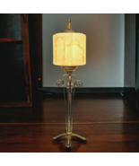 Art Deco Lamp Light Worldwide Collector&#39;s Item Brass Lamp - $16,629.64 MXN