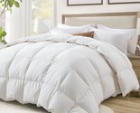 Ultra-Soft Down Feather Comforter King Size,Luxurious Hotel Collection F... - $267.99