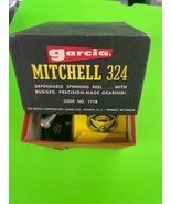 Vintage Mitchell 324 Spinning Reel in Box with Paperwork &amp; 2 other reels... - $1,612.53 MXN
